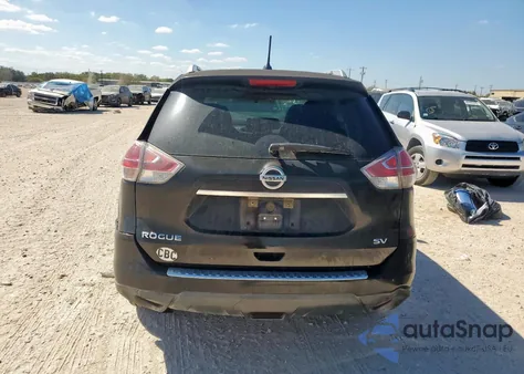 2015 Nissan Rogue S из США, поврежденный, VIN KNMAT2MT7FP559878